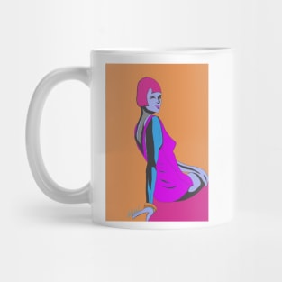 Pink hairdo Mug